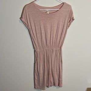 Light pink dress with pockets from H&M